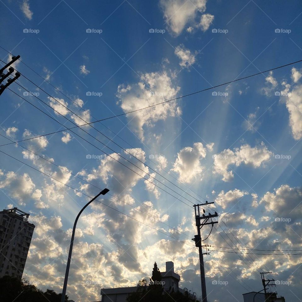Crepuscular Rays (Jesus Rays)