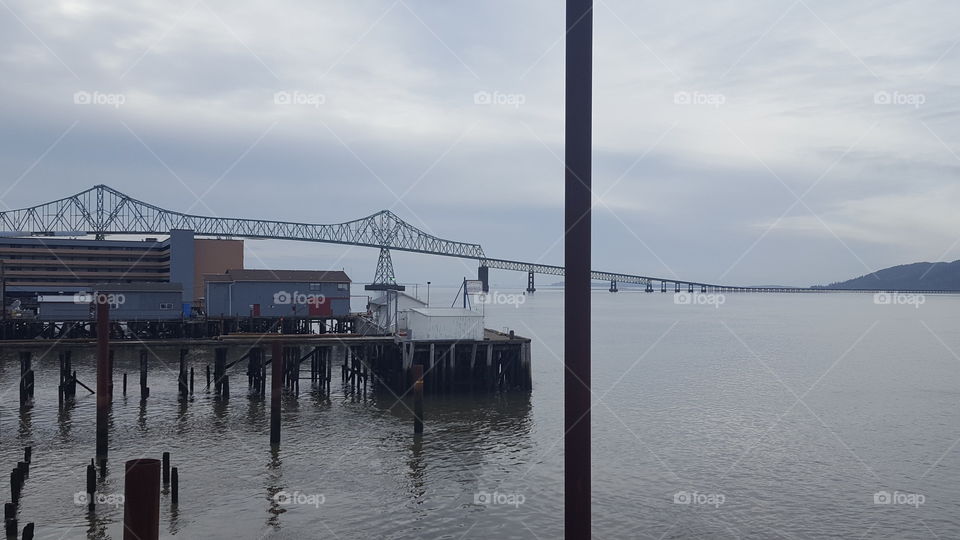 Astoria  bridge over Columbia River