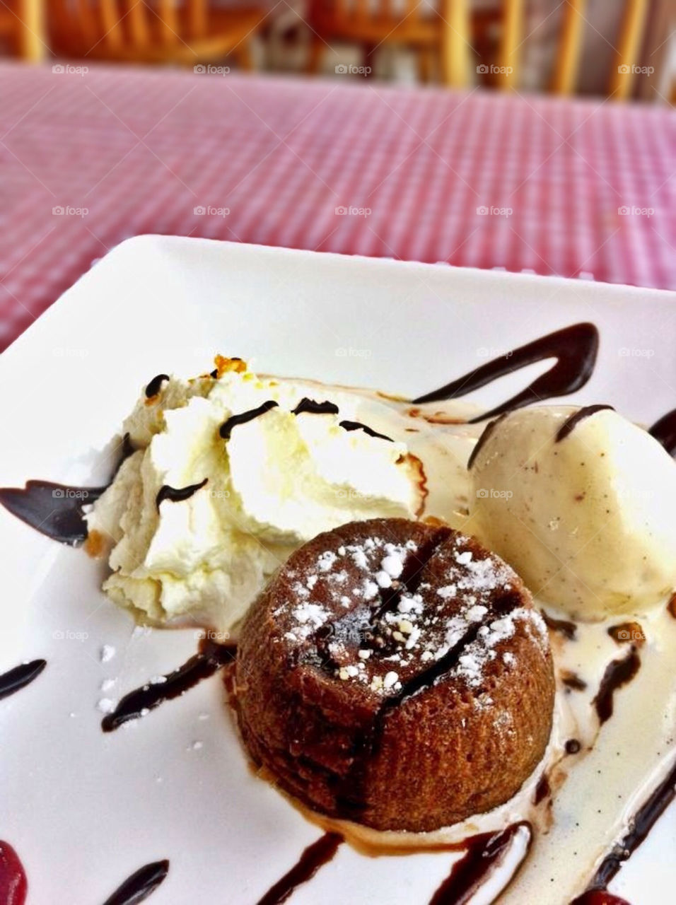 cake cream dessert vanilla by wacharapol