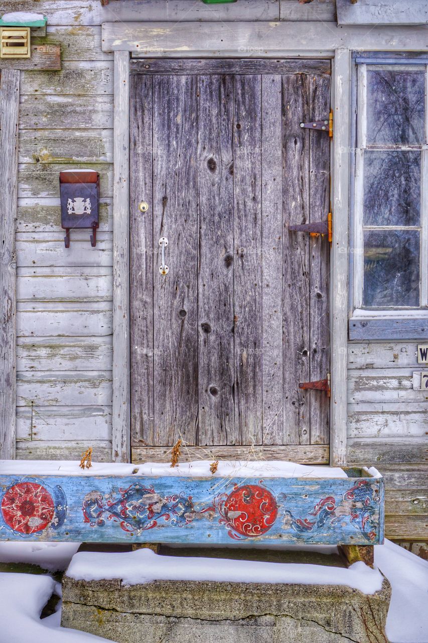 Vintage Wooden Door