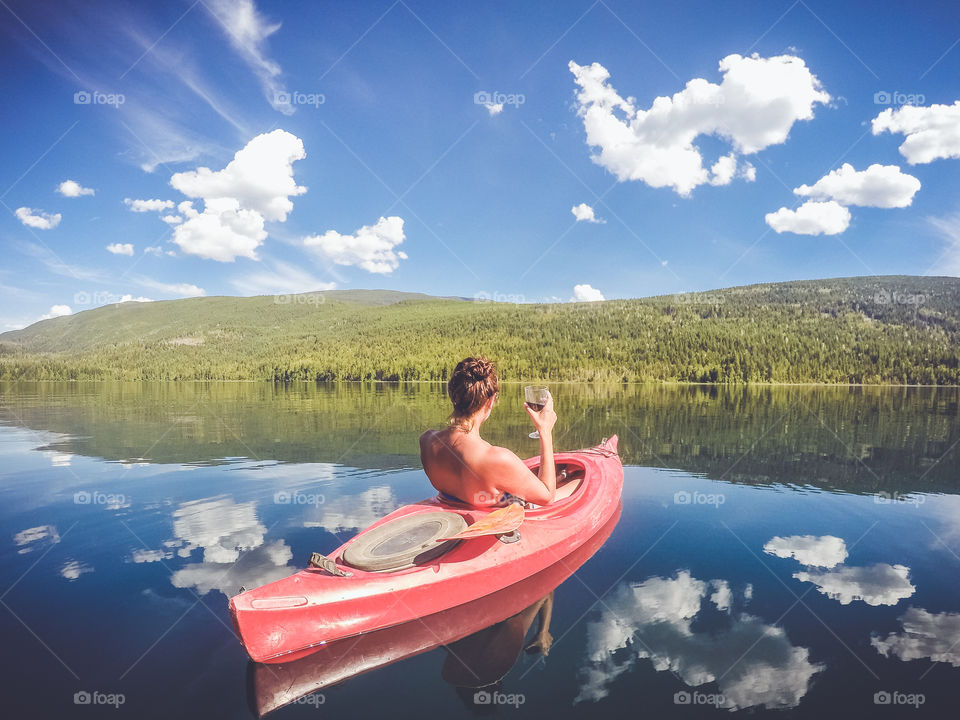 Wine with a view. Canada.
