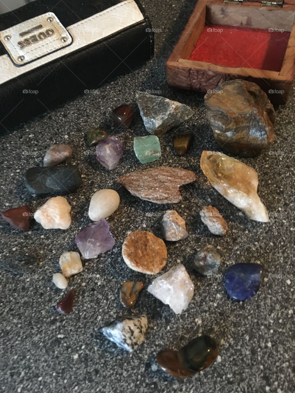 I collect rocks