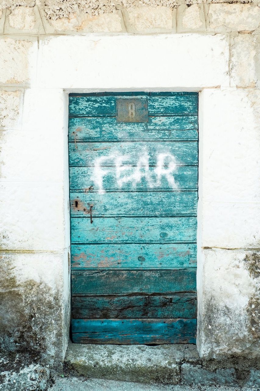 Old door to fear