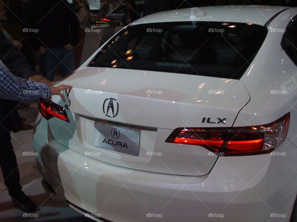2015 Acura ILX at the 2015 New York auto show 