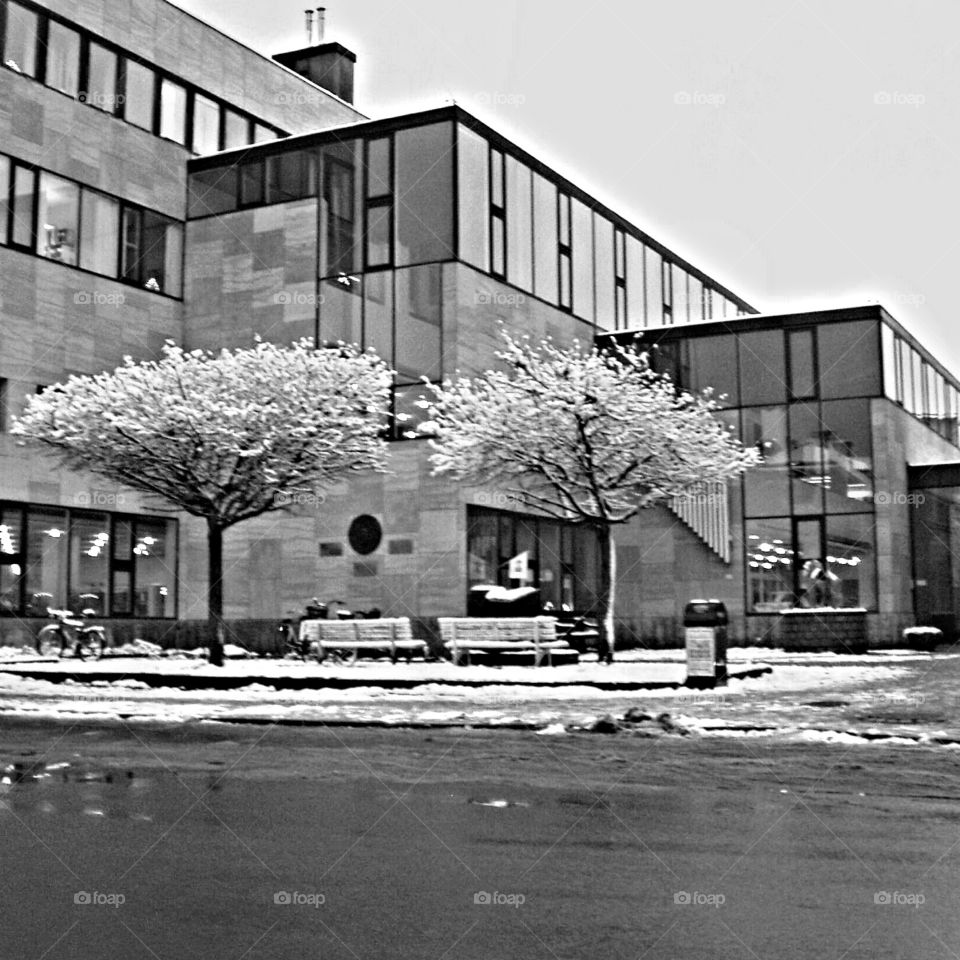 City Library. Jönköpings City Library in Sweden.