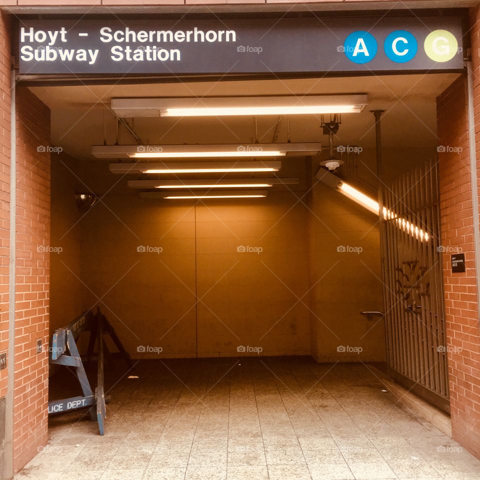 MTA Transit Brooklyn Nyc 