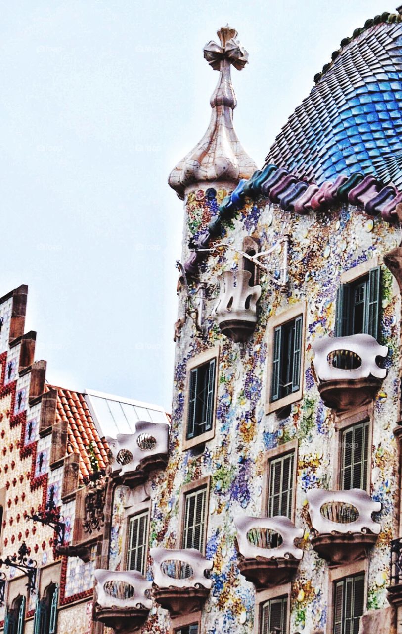 Casa battlo gaudi Barcelona 