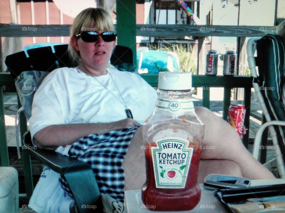 I never go on vacation without my Ketchup.
