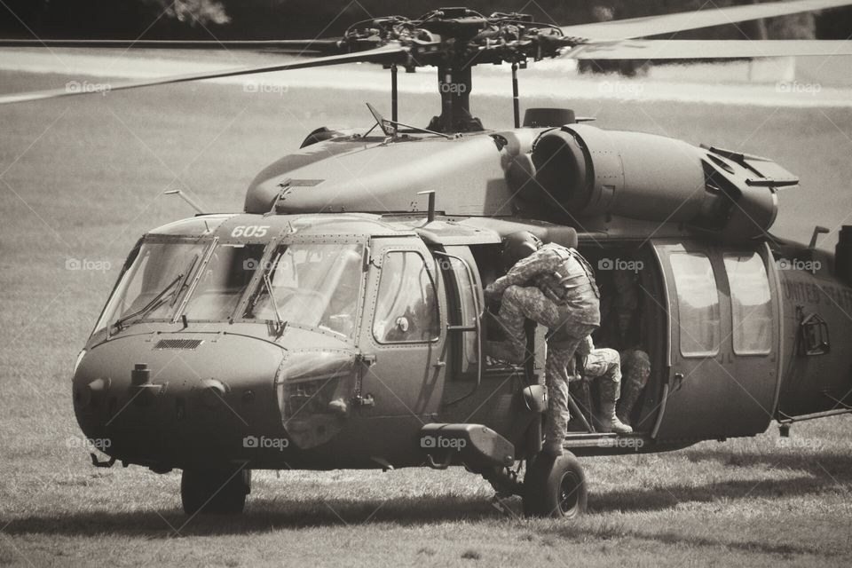 Blackhawk helicopter