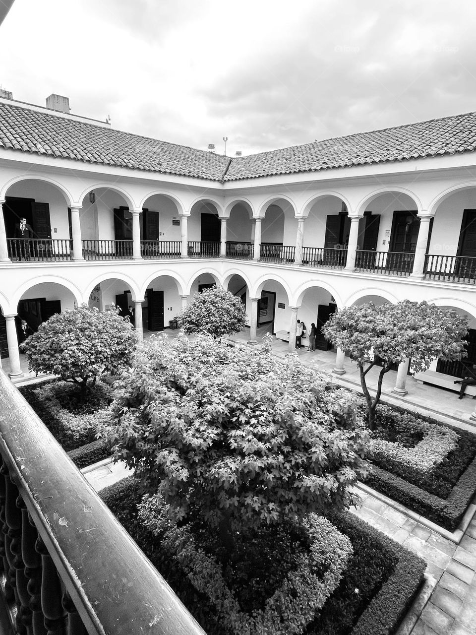 The colonial museum in the downtown of the city