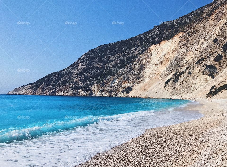 Myrtos beach 