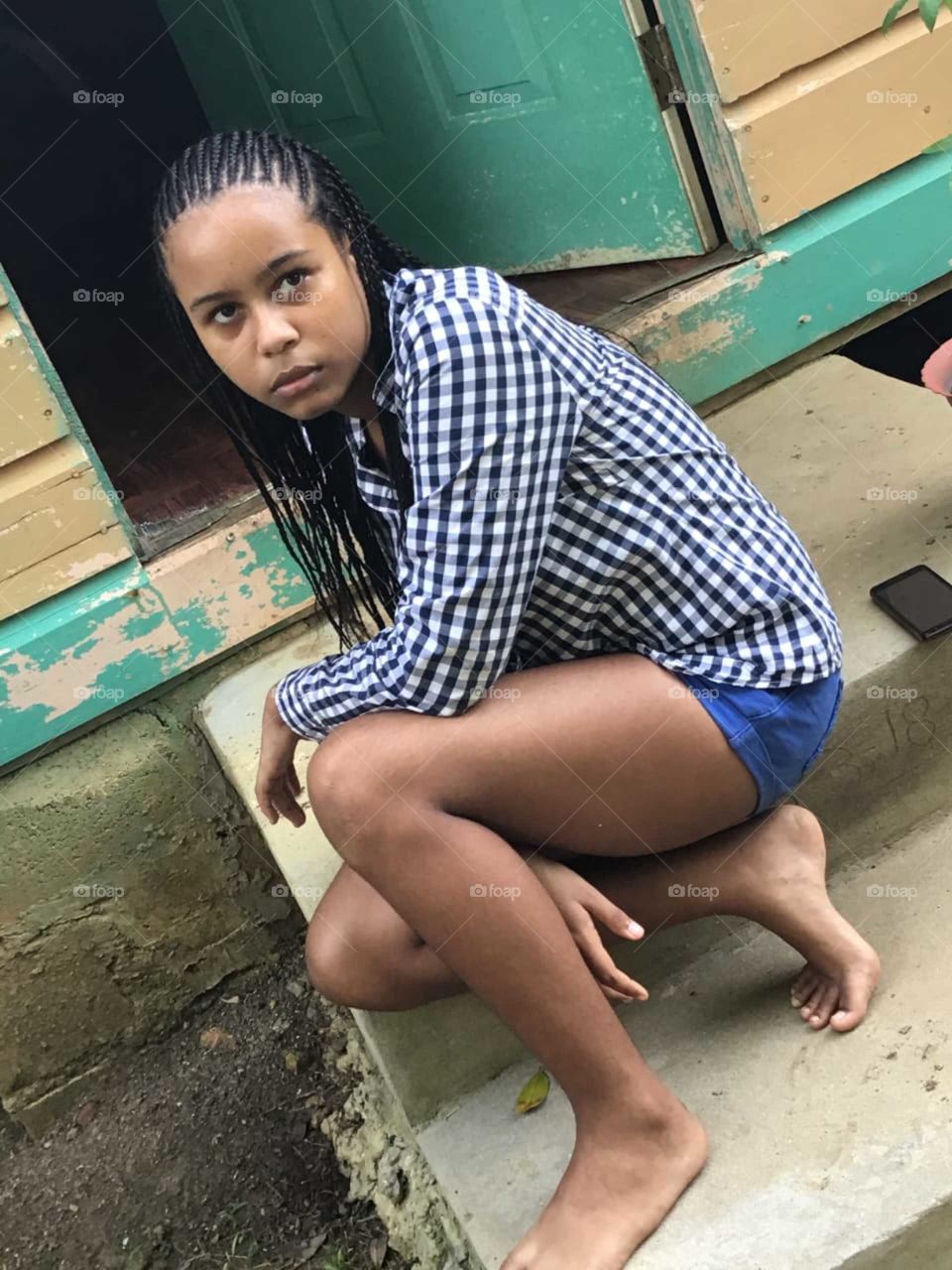 when you look at me I am smiling with you because I don't see any thing to smile about.