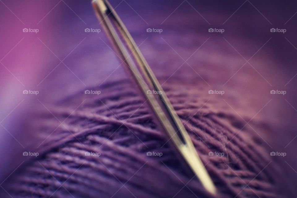 Needle#thread#purple#color#product