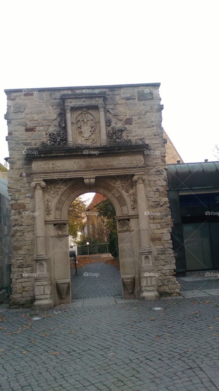 it is an old gate