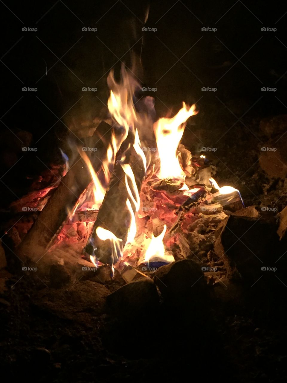 Campfire. Campfire