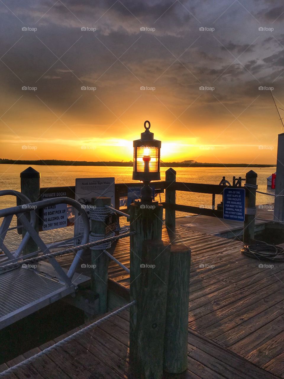 Sunset at Ponce Inlet