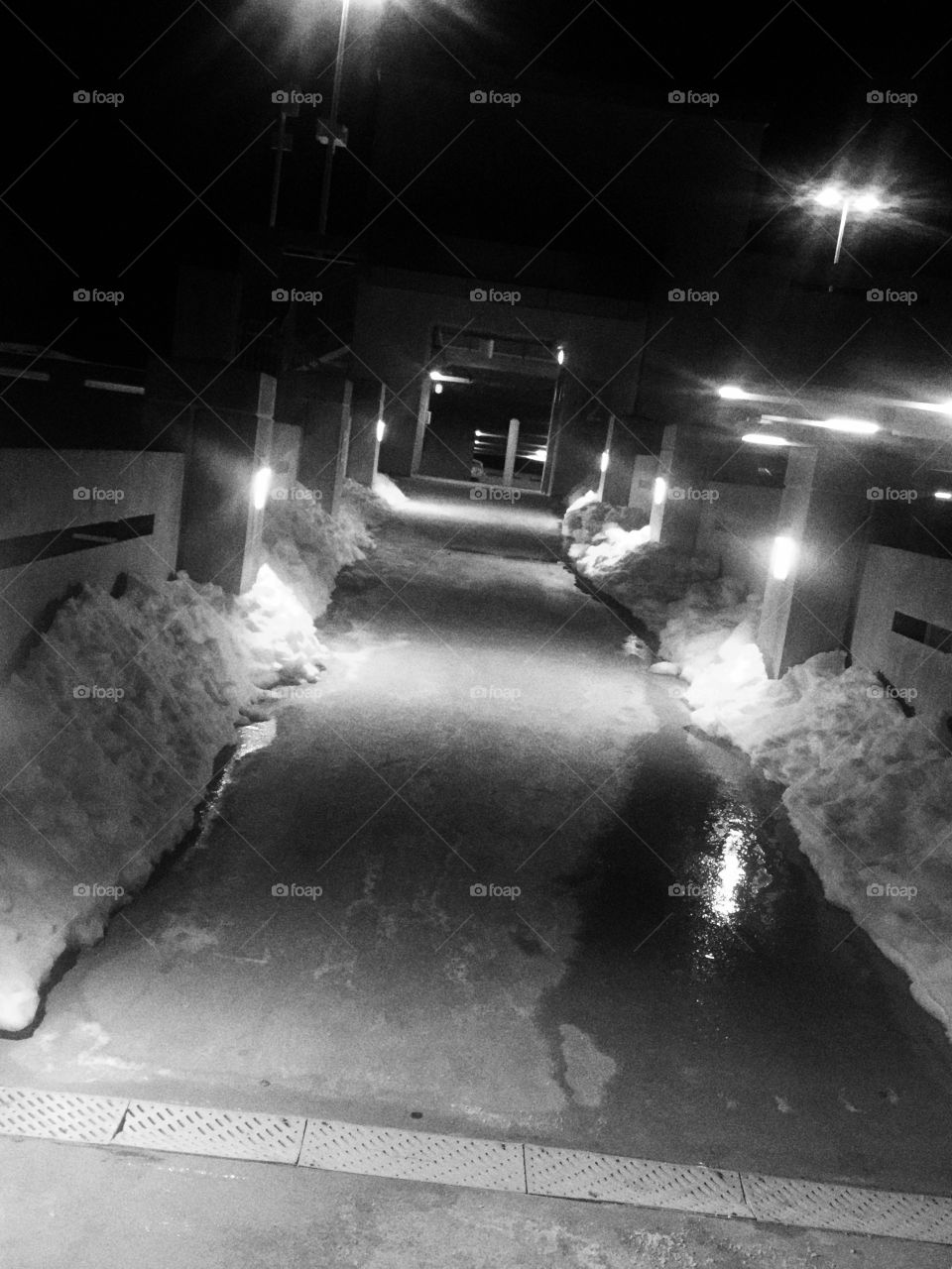 Snow Walkway