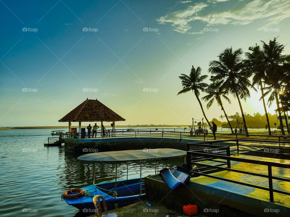 Beach View in the evening