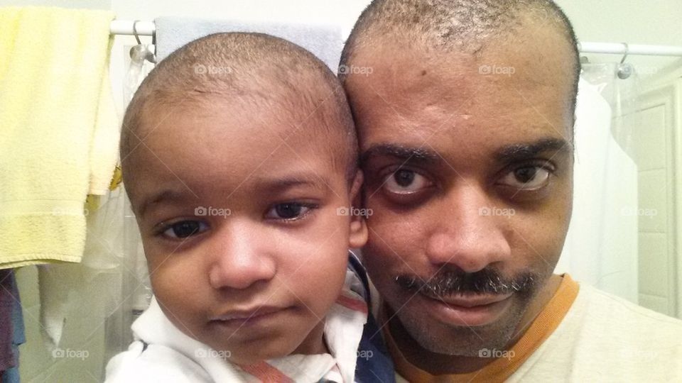 Daddy and son