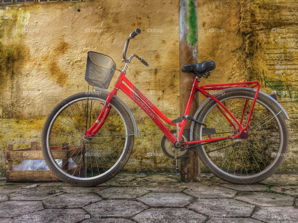 Old bicycle vintage