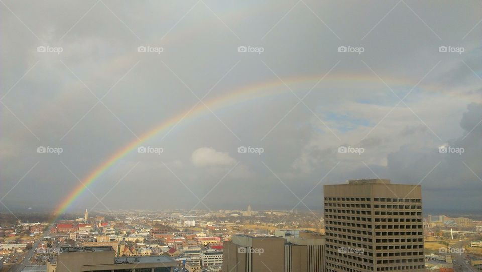 Rainbow 30th floor Downtown Oklahoma City 