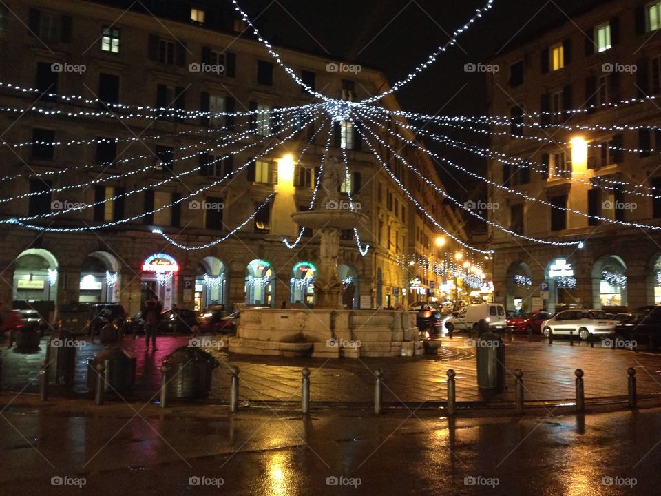Genova Piazza Colombo Liguria Italia