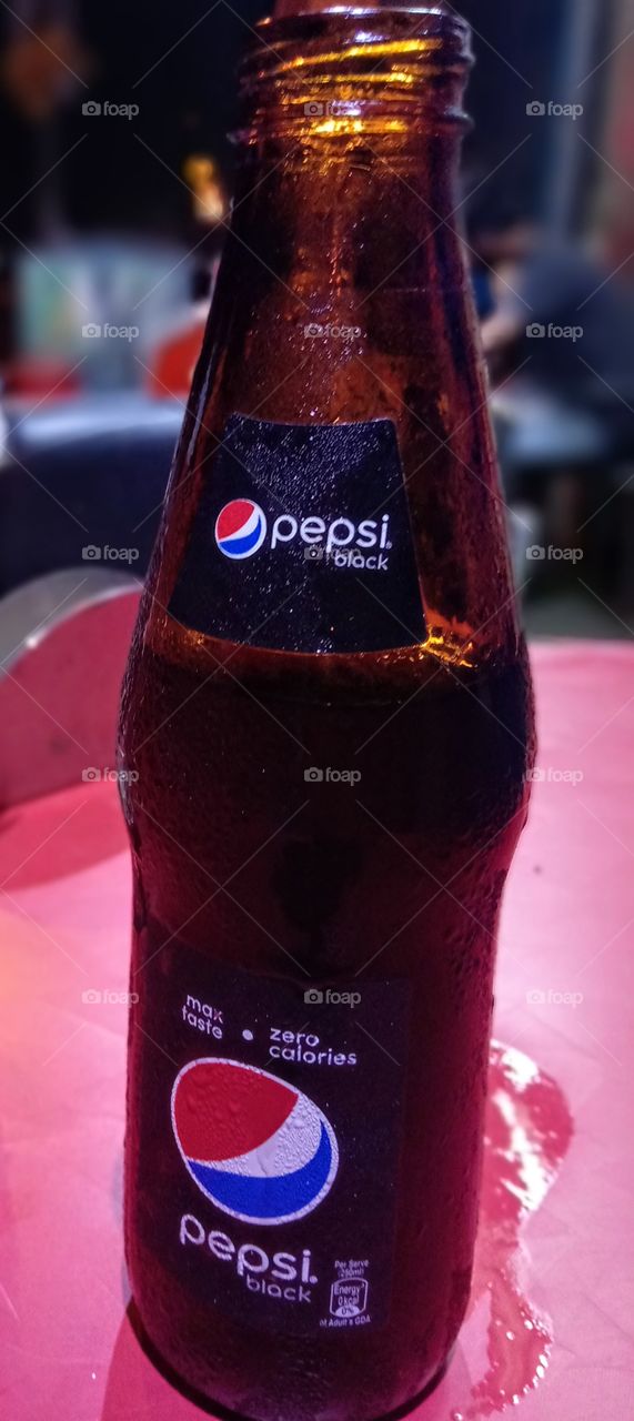 pepsi black zero calories