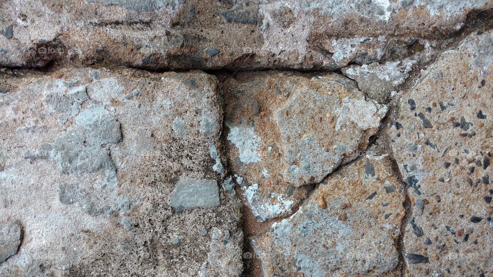 Background, wallpaper, parede, cimento, calçada, rachaduras...