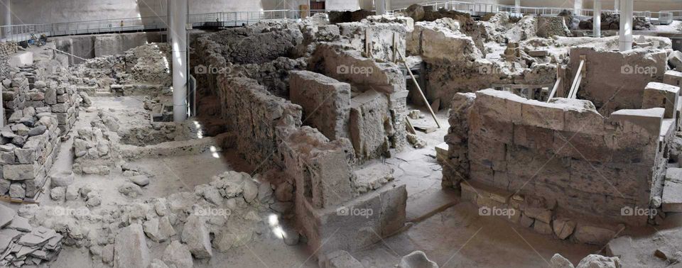 Ancient Santorini Greece