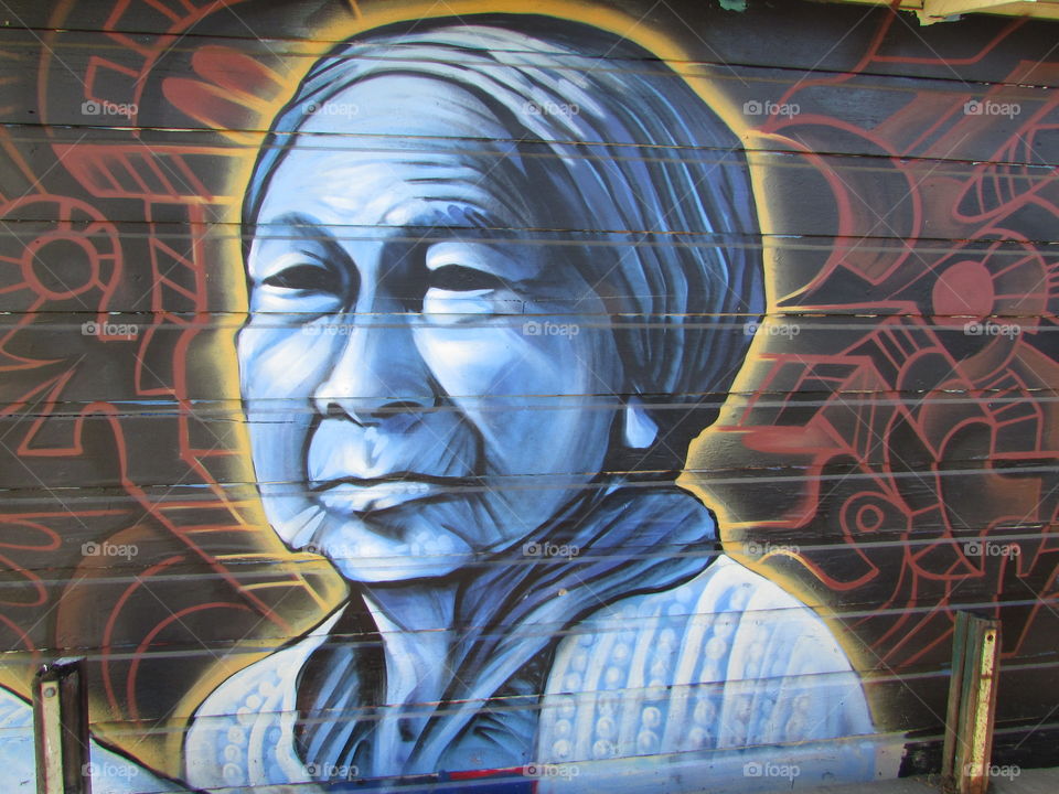 street art. out in downtown Sacramento taking pictures