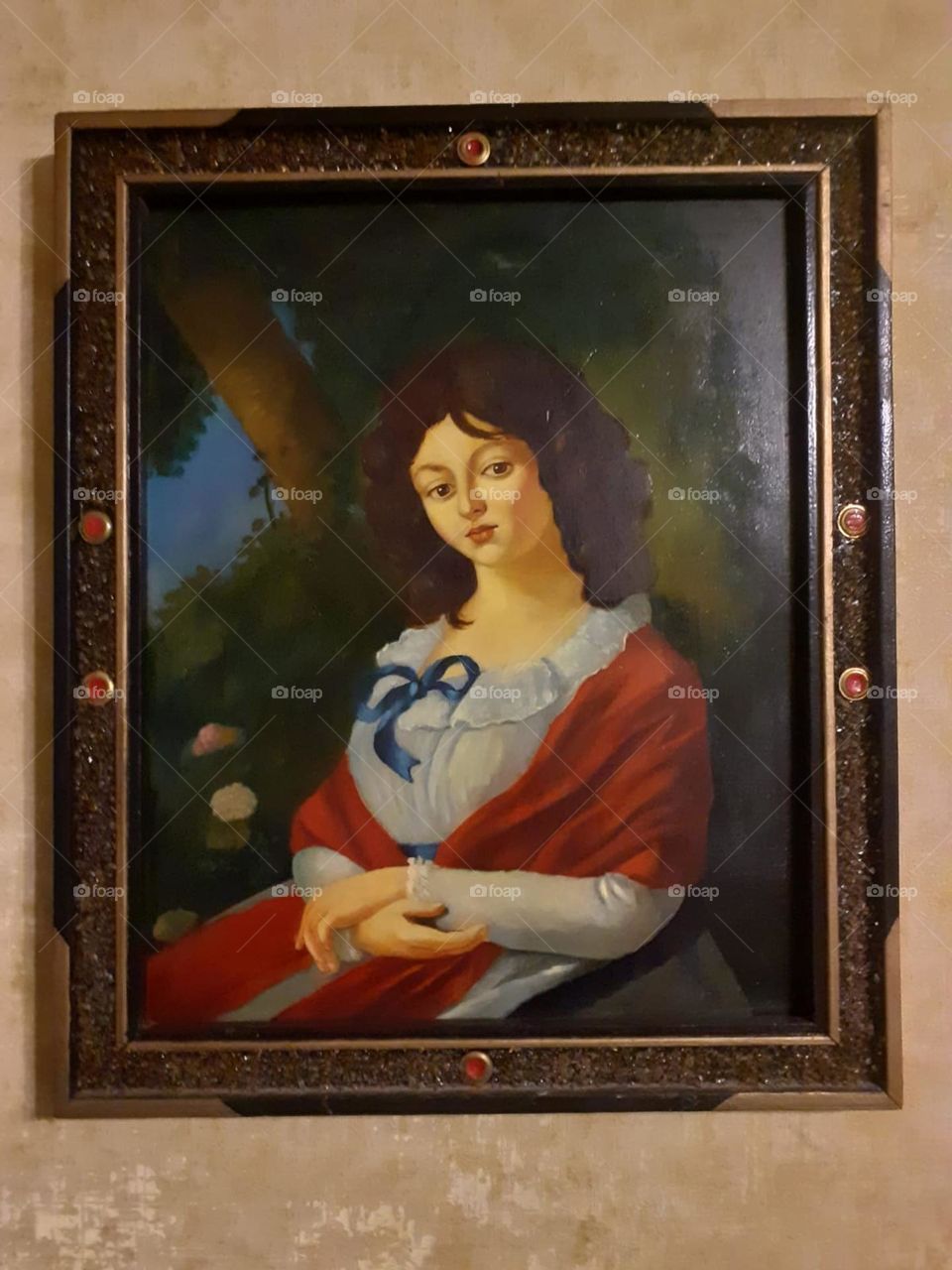 Portrait on the wall