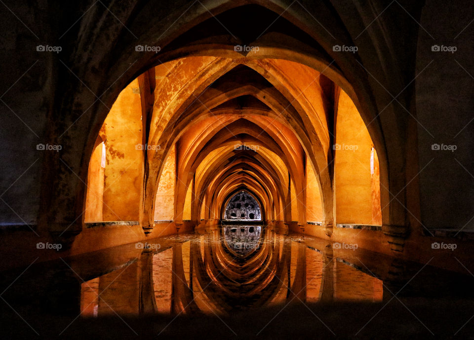 Overlapping archways 