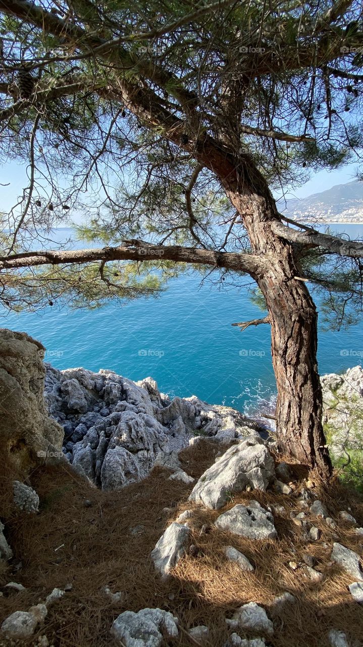 Beautiful view on the sea