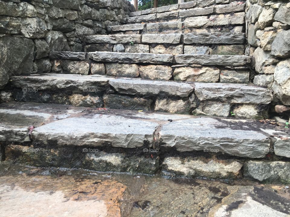 Stone steps 