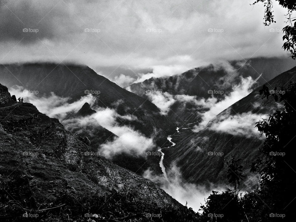 clouds mountains south peru by olijohnson