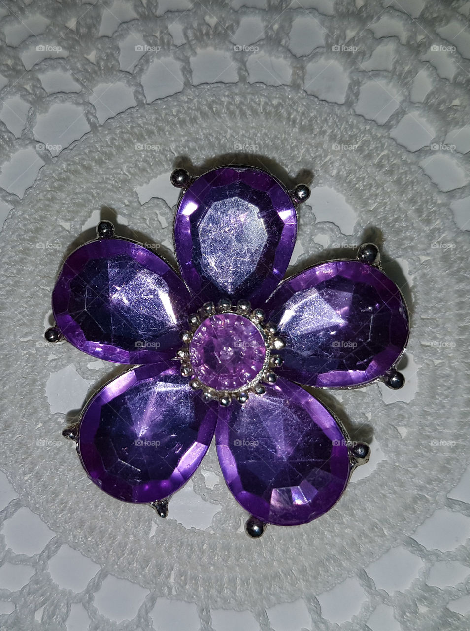 purple jewelry