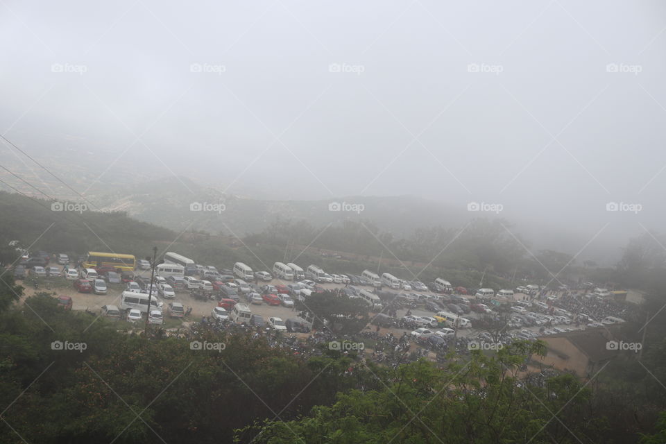 View from the hilltop 