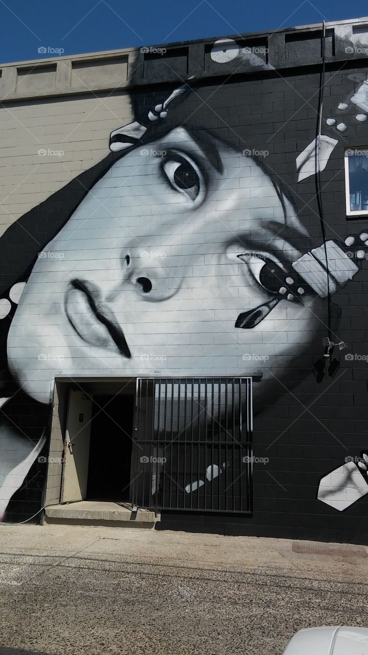 building wall painting