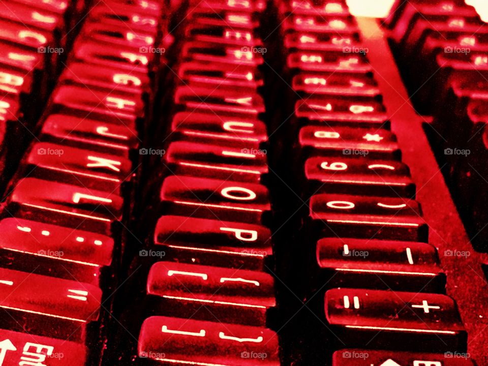 Red Keyboard 