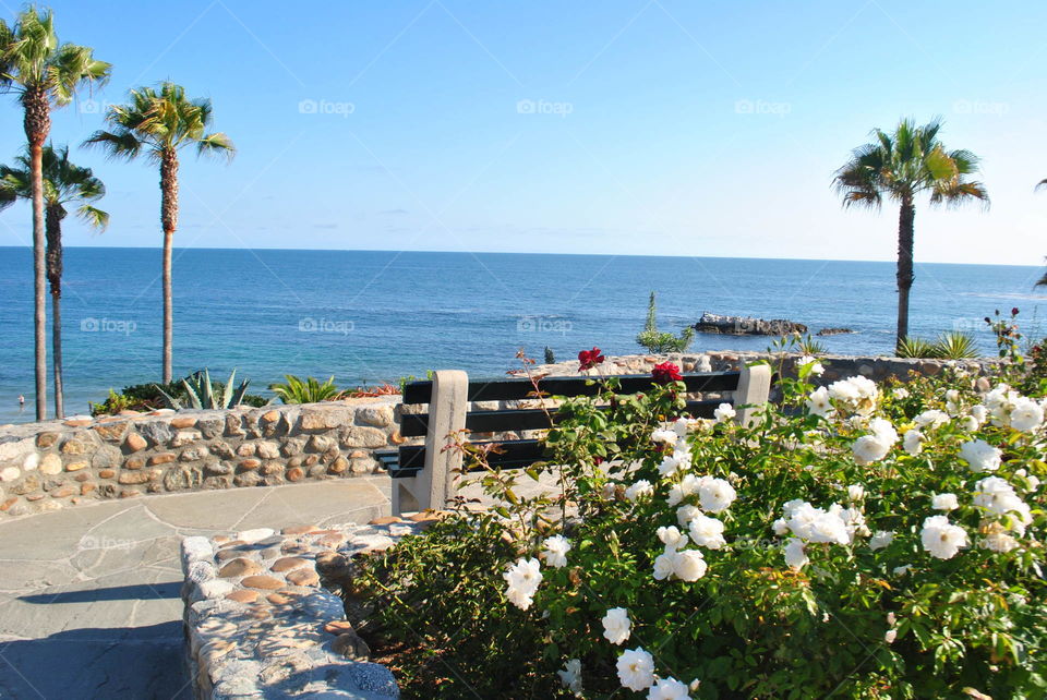 A beautiful view of Laguna beach, California