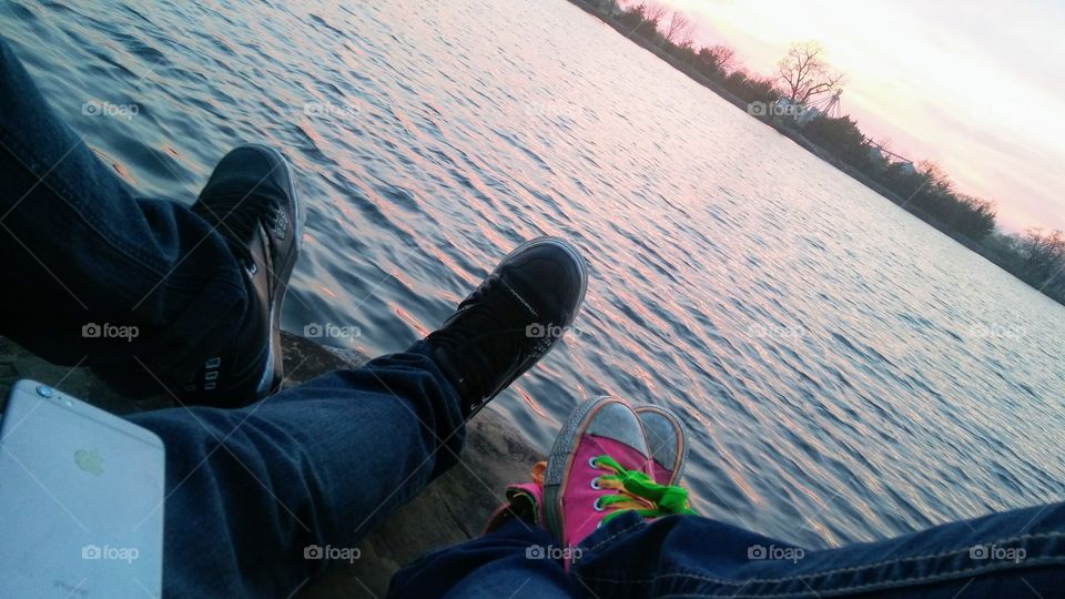 Love at the lake