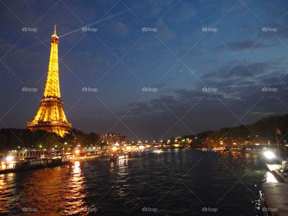 Paris by night