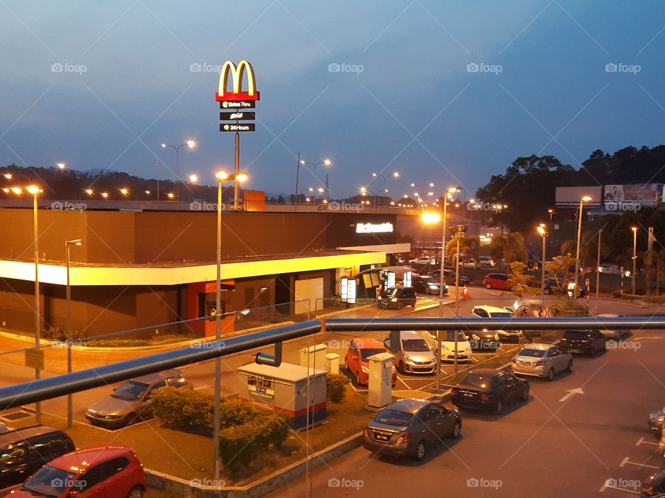 24 hour McDonalds at Seremban Gateway
