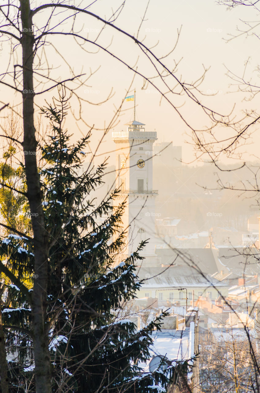 Lviv city architecture