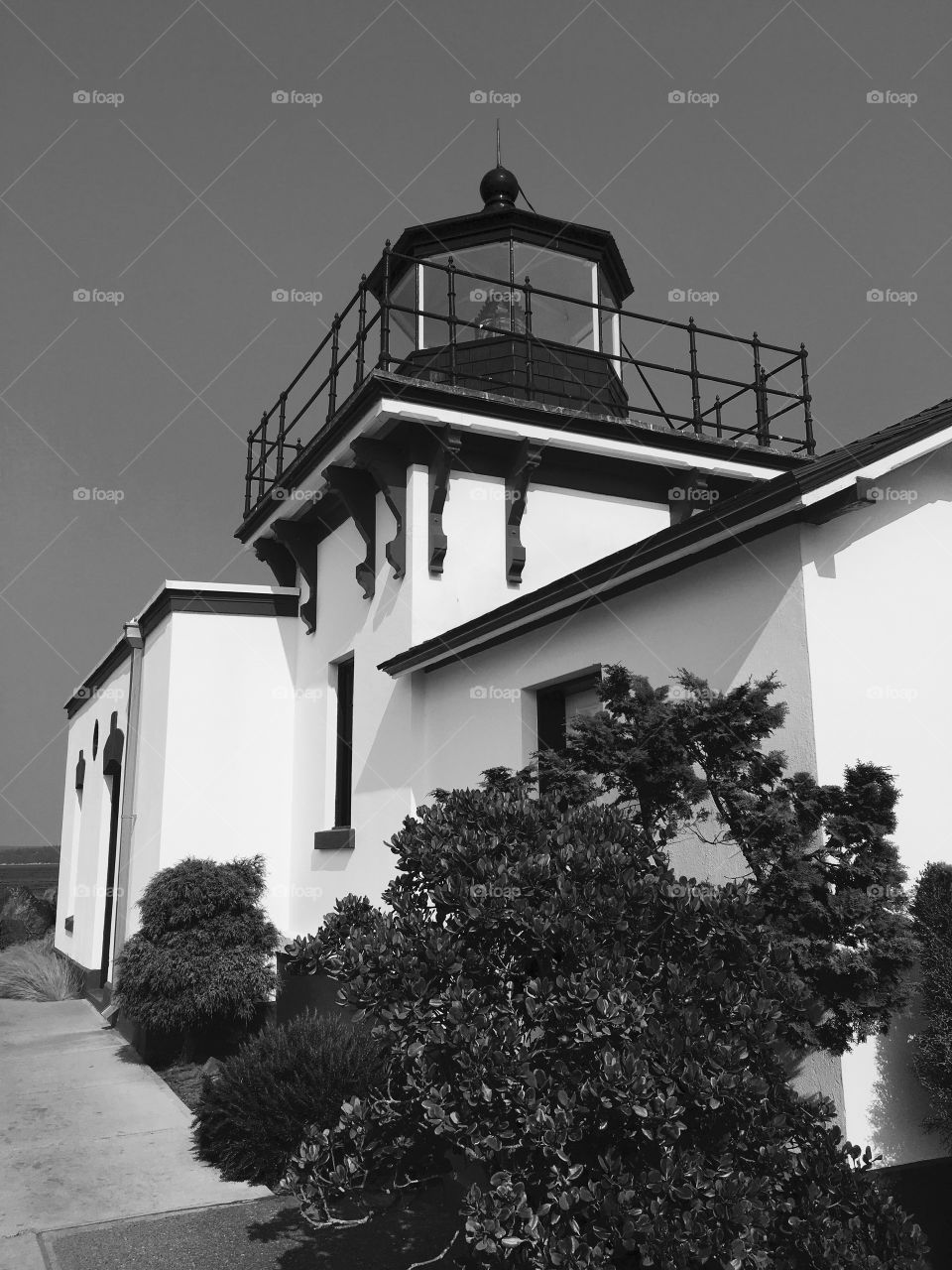 Point No Point Lighthouse, Hansville, Kitsap Peninsula, Washington State 