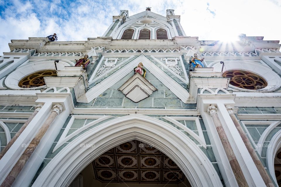 Beautiful church in thailand