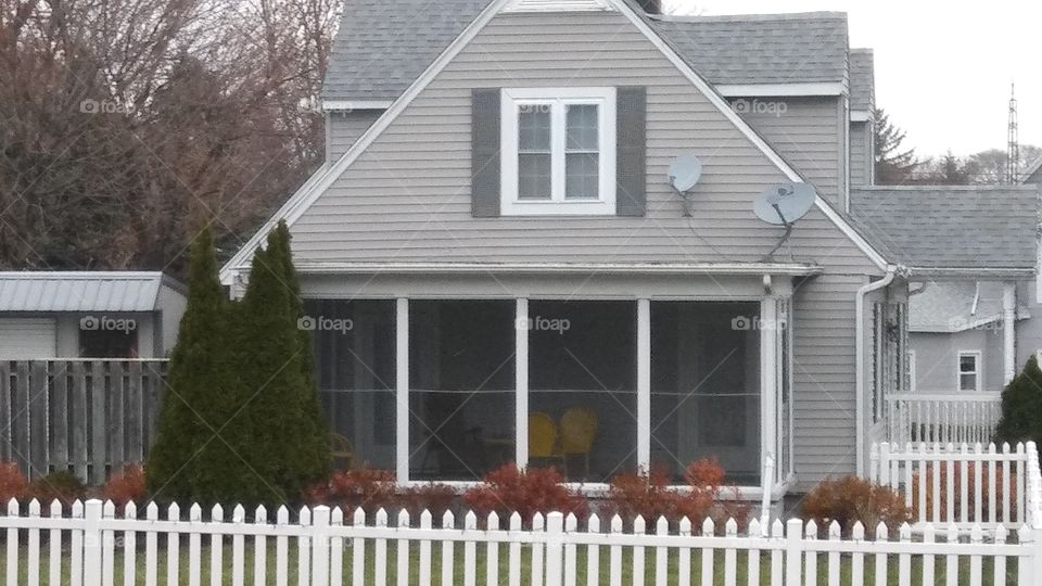 Awaiting the first snowfall.