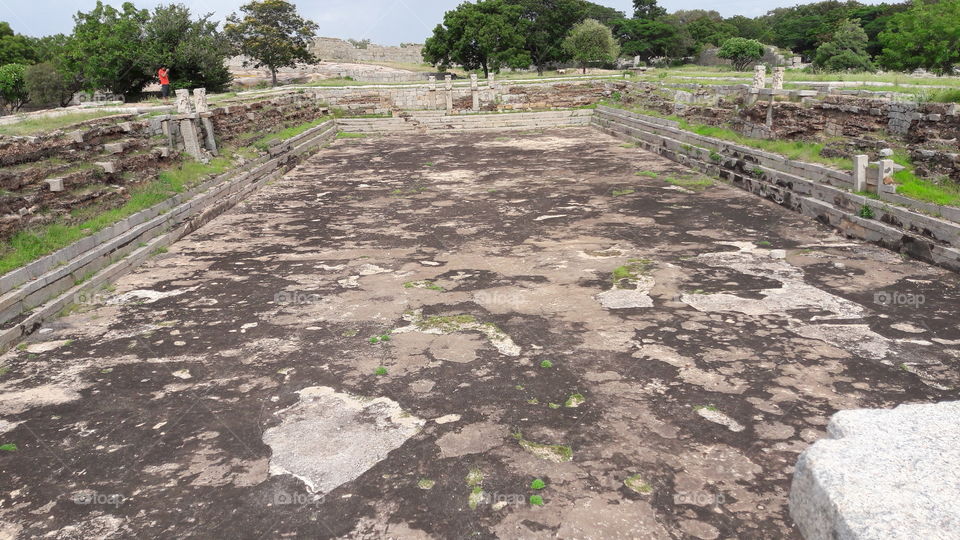hallway of the history