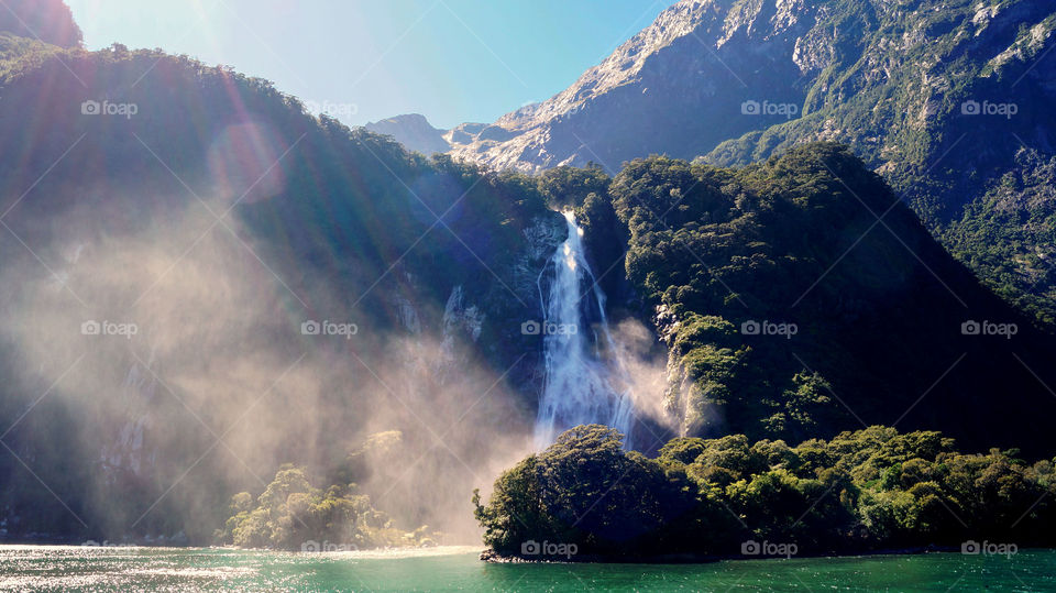 Waterfall - New Zealand 