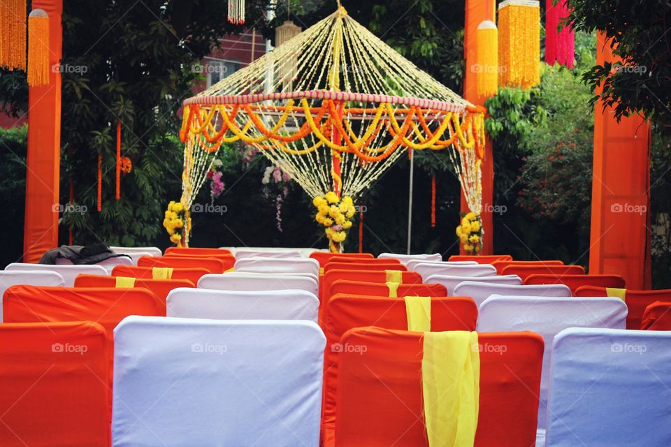 weddιng decoraтιon oғ вangal (ιndιa)